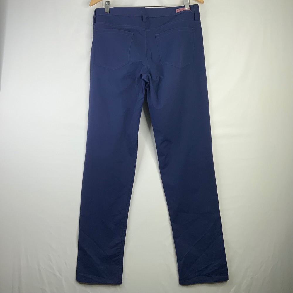 Vineyard Vines Mens On The Go Pant Blue 5-Pocket Performance Chino 32x32
